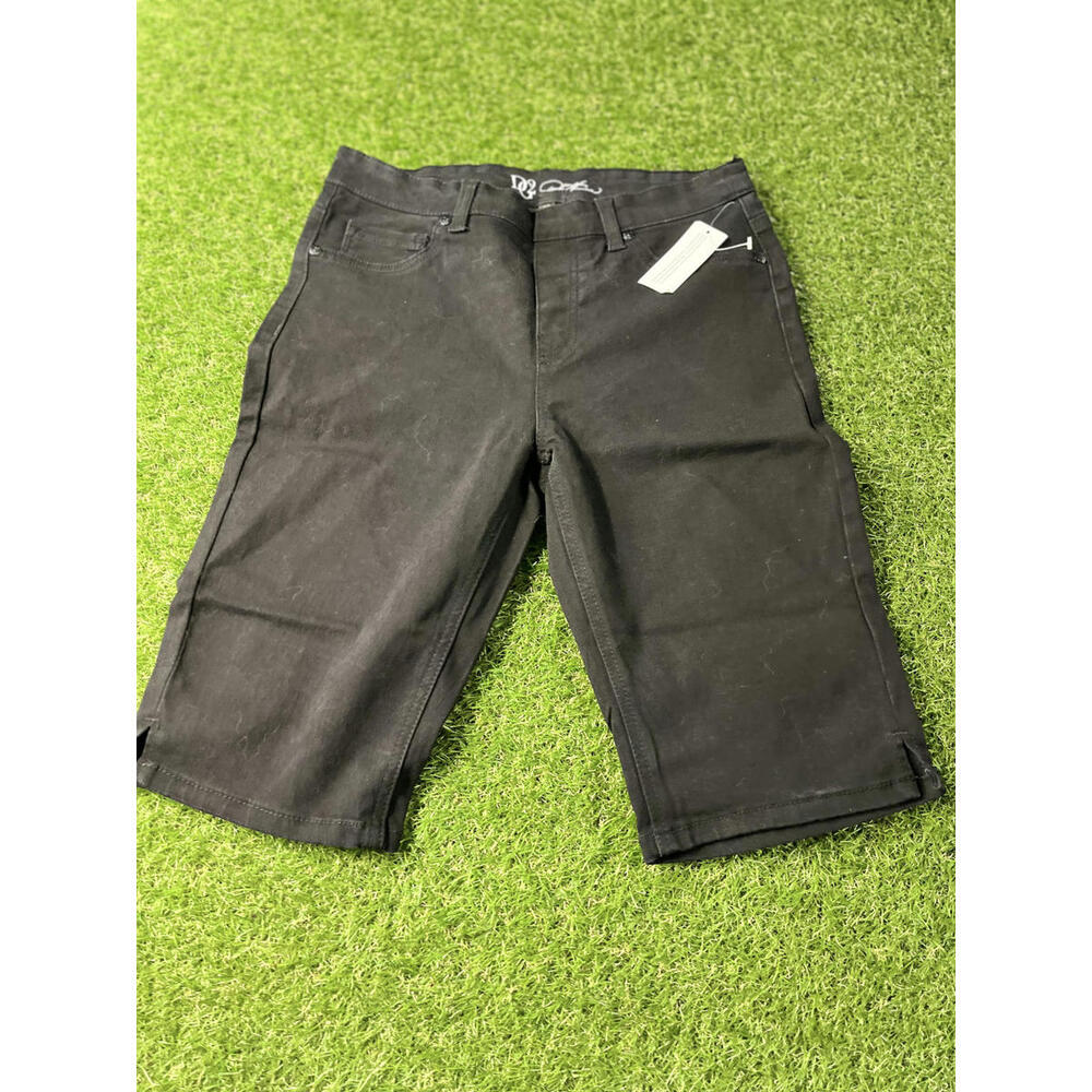 DG2 by Diane Gilman Black‎ Bermuda Shorts Size PS